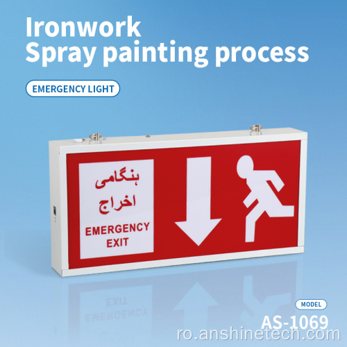 Semn de ieșire LED cu panou acrilic